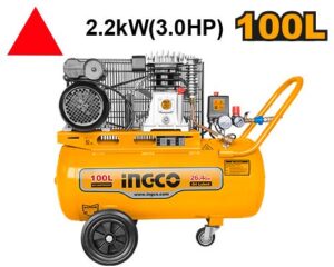 AC301008 كمبرسر كھرباء قاش مواصفات 100 لتر 3 حصان (AC301008)