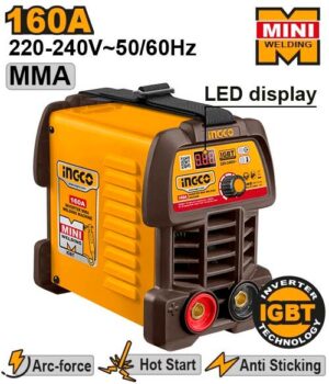 ING-MMA16049 ماكنة لحام الكترونية حديثة 160 40× امبير صغيرة (ING-MMA16049)