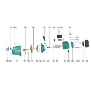 JET-L1 1 ماطور شمجي راس تمساح(بوز) من سلسة JET-L1